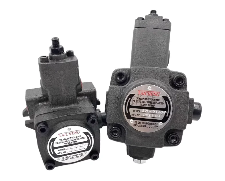 PVF Series Variable Displacement Vane Pump, Model 20-70-10 with Flat Key/Spline Shaft for Industrial Hydraulic Systems