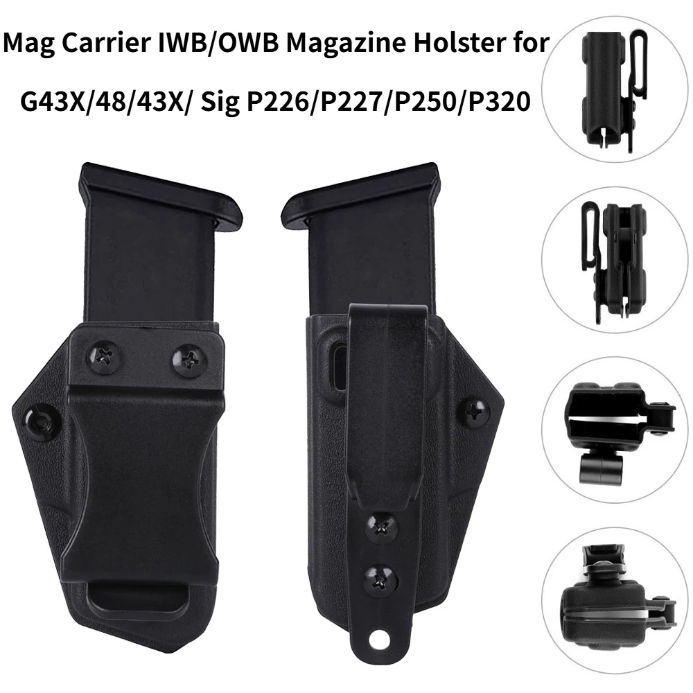 Funda Portacargador IWB/OWB para G43X/48/43X/ Sig P226/P227/P250/P320