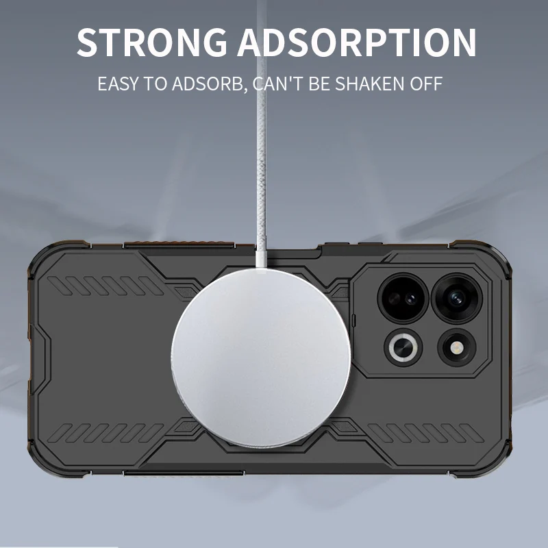 Magnetic Armor Case for Redmi Note 17 Pro Max 17 Pro 17 Global Cover Strong Magnet for Mag-safe Anti-fall Heat Dissipation Shell