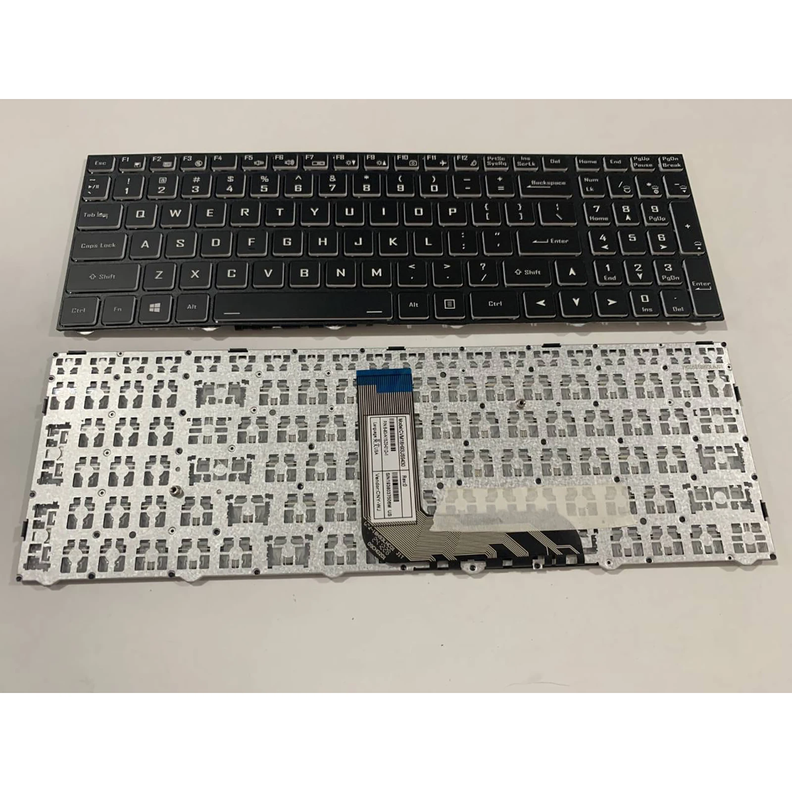 

US RU Laptop Keyboard for Haier S15-1S S15-15SH Blade T5 15165R5H CVM18H93US9430 P/N:6-80-N15Z0-01D-1 S/N:1924006769M