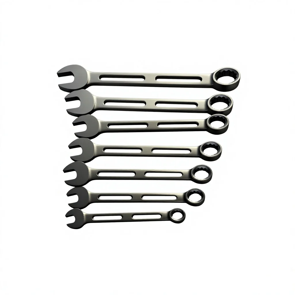 Non Magnetic Titanium Tools Hollow-out Combination Wrench 13mm Ultra Lightweight,, Corrosion-resistant, view 2