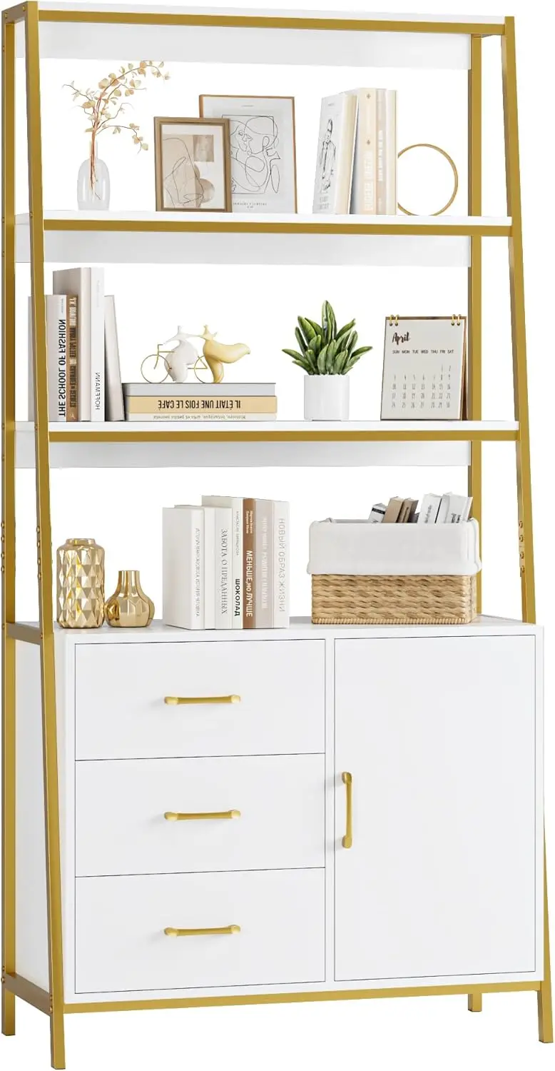 69" Tall Bookshelf,…