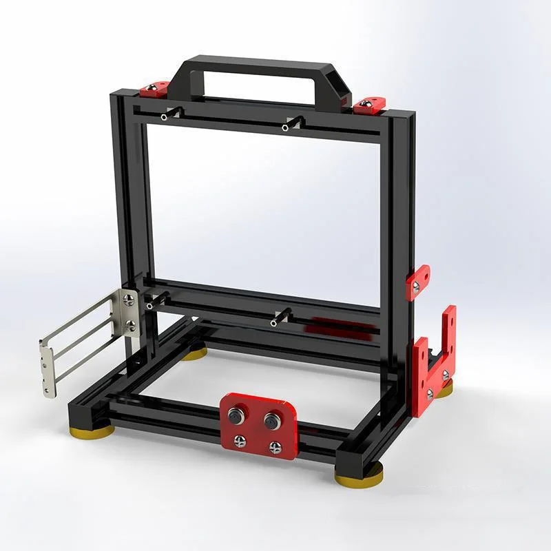 

Open chassis rack vertical transparent creative personality water cooling mini simple