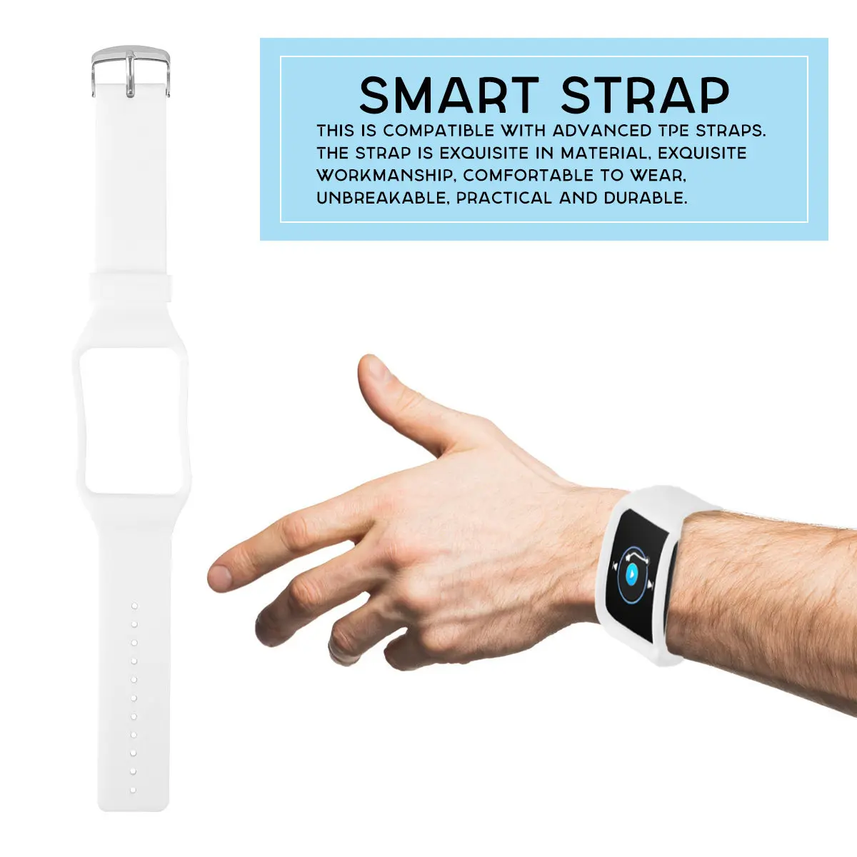 Tpe Smart Watch Band for S R75 - Smartwatch Premium Watches For Men 评论和价格