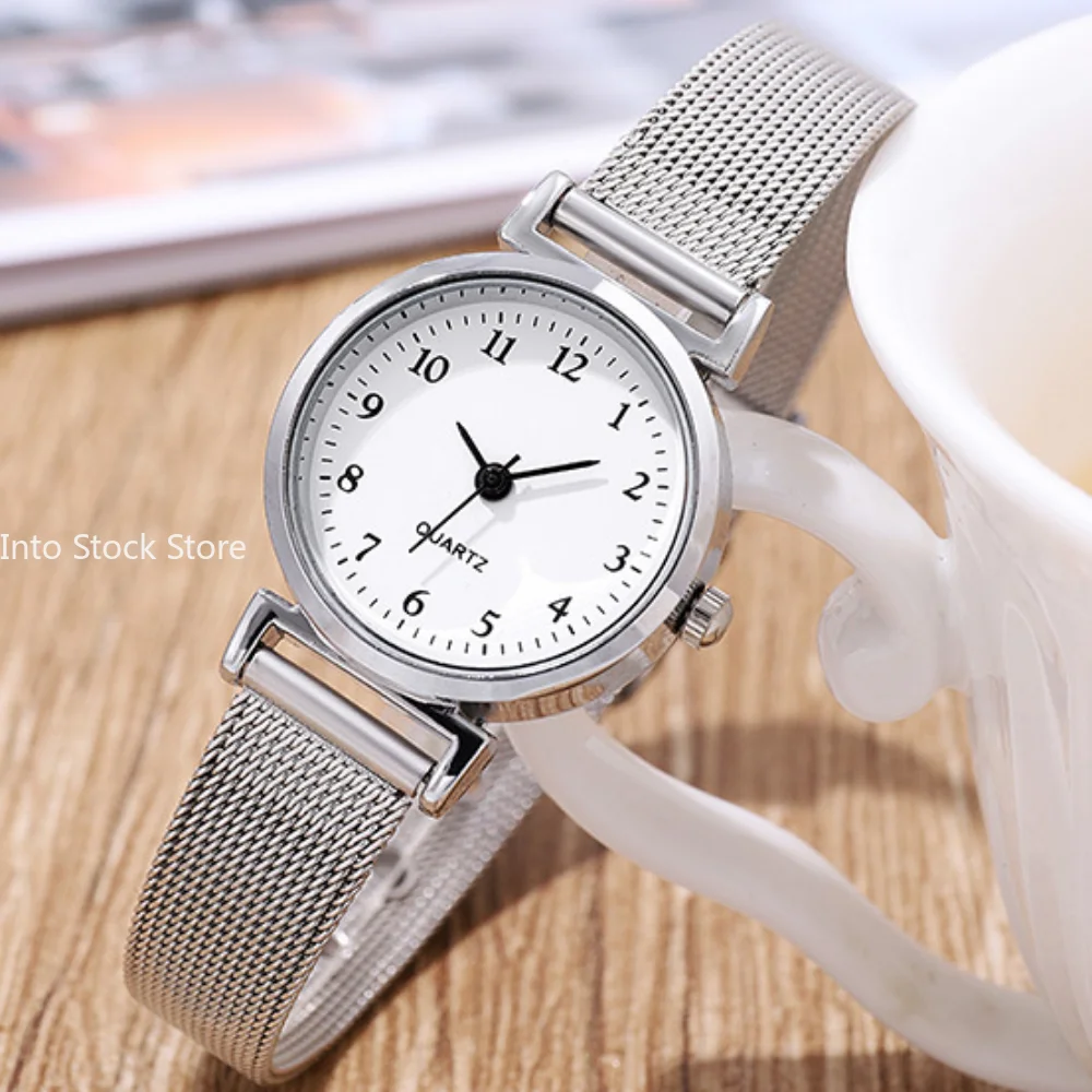 Women Silver Bracelet Watches Small Women Wrist Watch Women Watches Fashion Women\'s Watches Clock Reloj Mujer Relogio Feminino