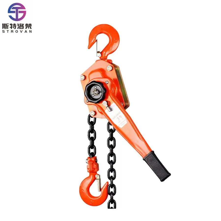 Direct High Quality 1.5ton Lever Block Durable Steel Manual Lifting Tool Lever Block for Workshop Warehouse