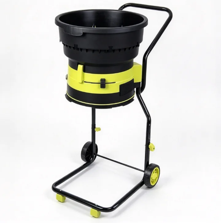 High Power Electric Leaf Shredder Small Home Garden Yard Powerful Branch Mulcher Portable Outdoor Crushing Machine Tool
