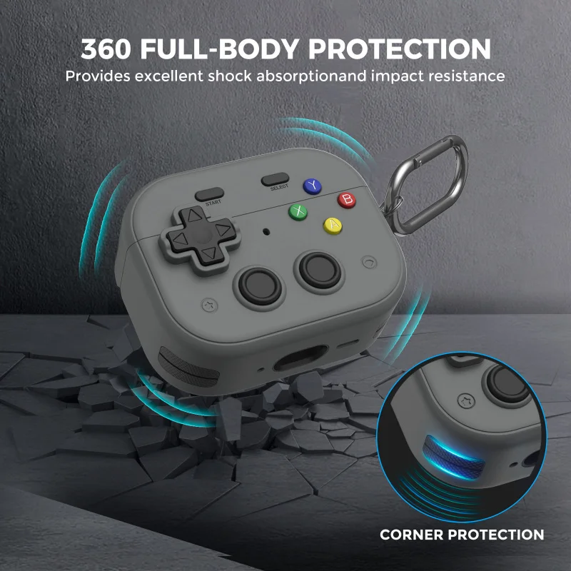 Case For AirPods Pro 3 2025/AirPods 4/4th Gen 3D Game Design Shock-Proof Protective Case For AirPods 4 Pro Pro 3 Cleaning Kit view 6