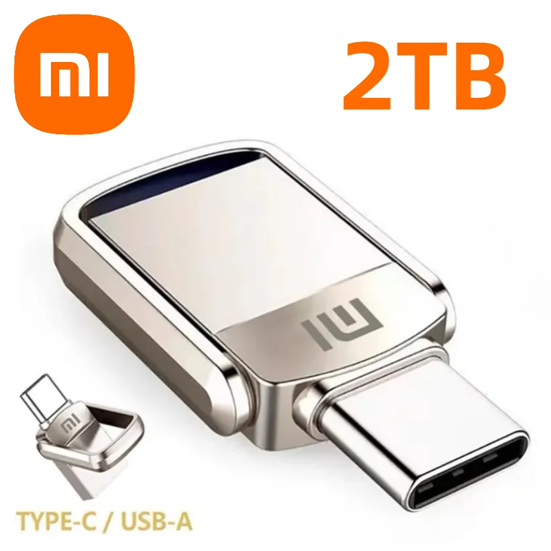 Nieuwe Xiaomi U Schijf 2Tb 1Tb Usb 3.1 Type-C Interface 256Gb 512Gb Mobiele Telefoon Computer Wederzijdse Transmissie Draagbare Usb-Geheugen