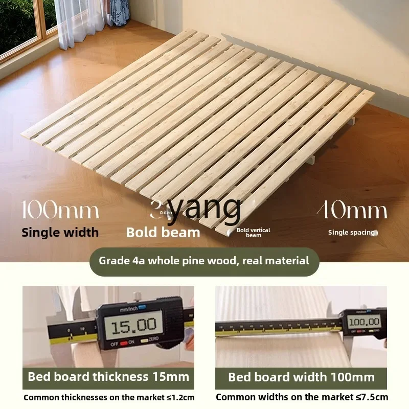 LTT retro master bedroom solid wood double bed high sense new Chinese white soft bag bed