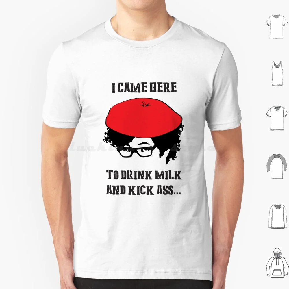 Drink Milk And Kick Ass ! T Shirt Cotton Men Women DIY Print The It Crowd It Crowd The It Crowd No Moss Moss It Crowd Have You
