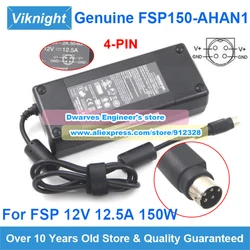 Original 12V 12.5A FSP AC Adapter FSP150-AHAN1 for Cisco CTS-EX90-K9 TS-409 TS-410 TS-412 TS-419 DS918 5BIG NAS PRO HD100A DS916