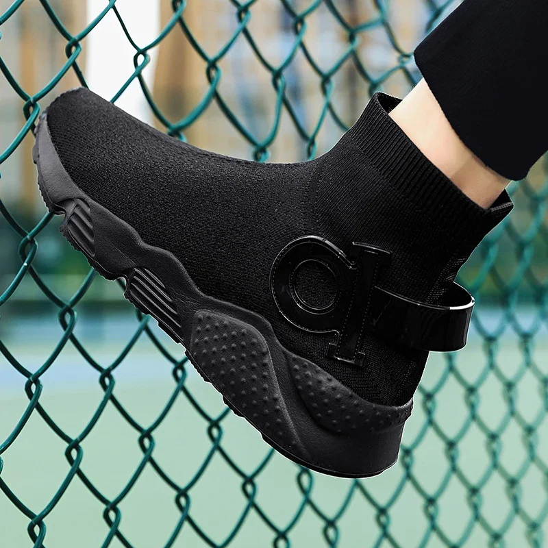 MAEDEF High-top Sock Sneakers Man Casual Shoes Fashion Sneakers Breathable Lightweight Male Walking Footwear Zapatillas Hombre