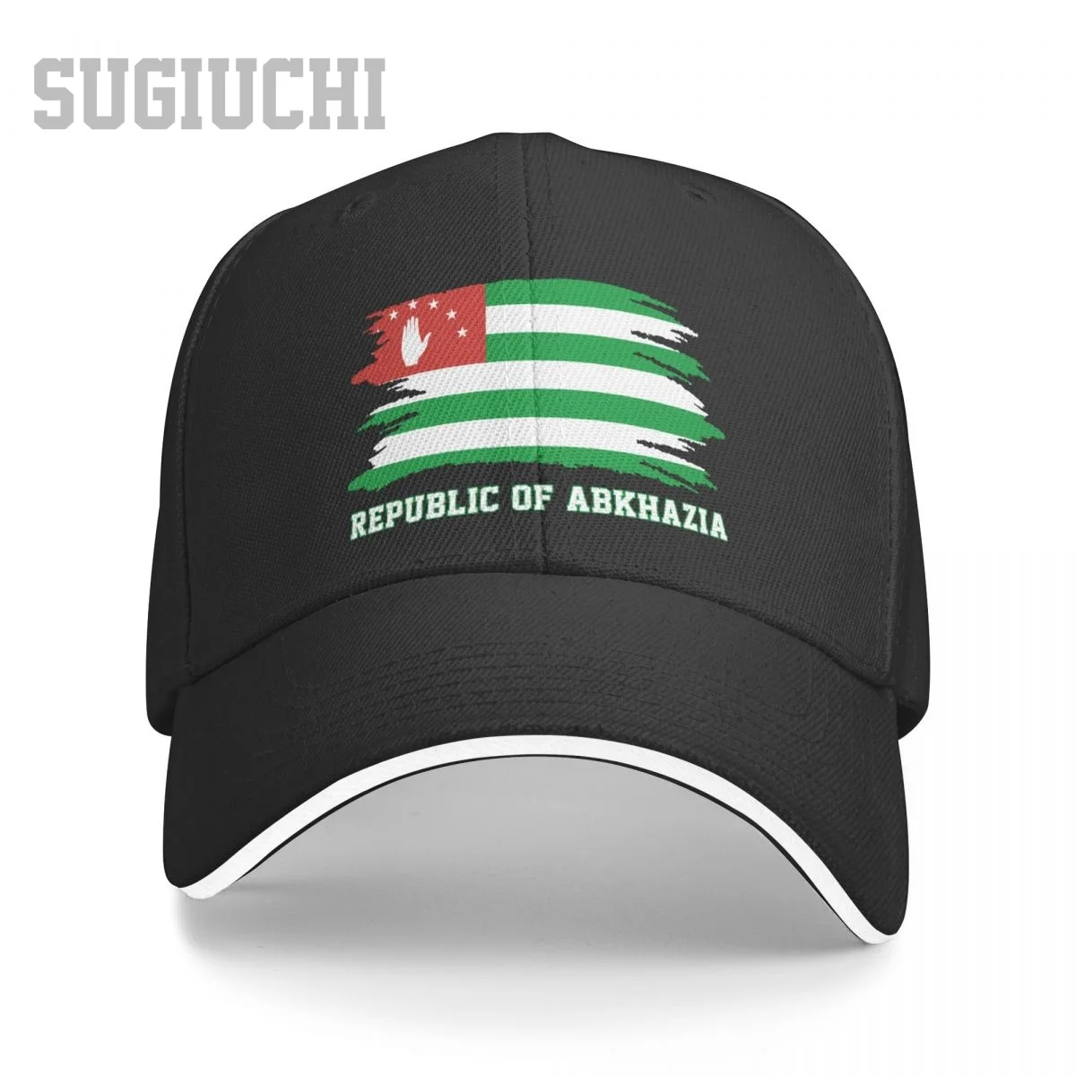 للجنسين ساندويتش جمهورية أبخازيا العلم المشجعين قبعة بيسبول الرجال النساء الهيب هوب قبعات Snapback قبعة الجولف الصيد