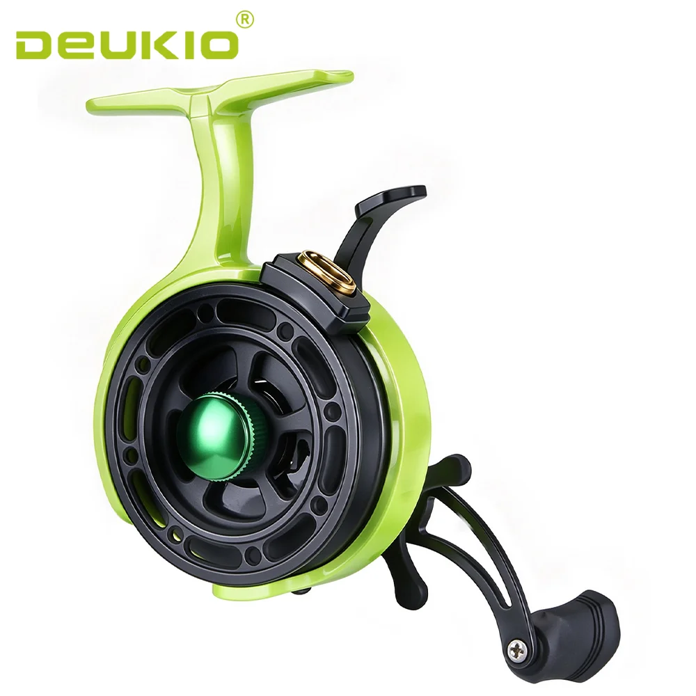 DEUKIO Ice Fishing Reel Hand C - Ice Fishing Line review and price