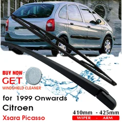 BROSHOO Car Rear Wiper Blades Back Windscreen Wiper Arm For Citroen Xsara Picasso (1999-) 410mm,Windshield Auto Styling
