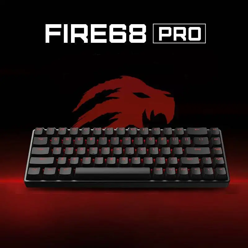 Originele MADLIONS Fire 68 Pro/Fire 68 Ultra/ MAD60HE MAD 60HE MAD 60HE Gaming Magnetische Schakelaar Toetsenbord Bedraad Gaming toetsenbord