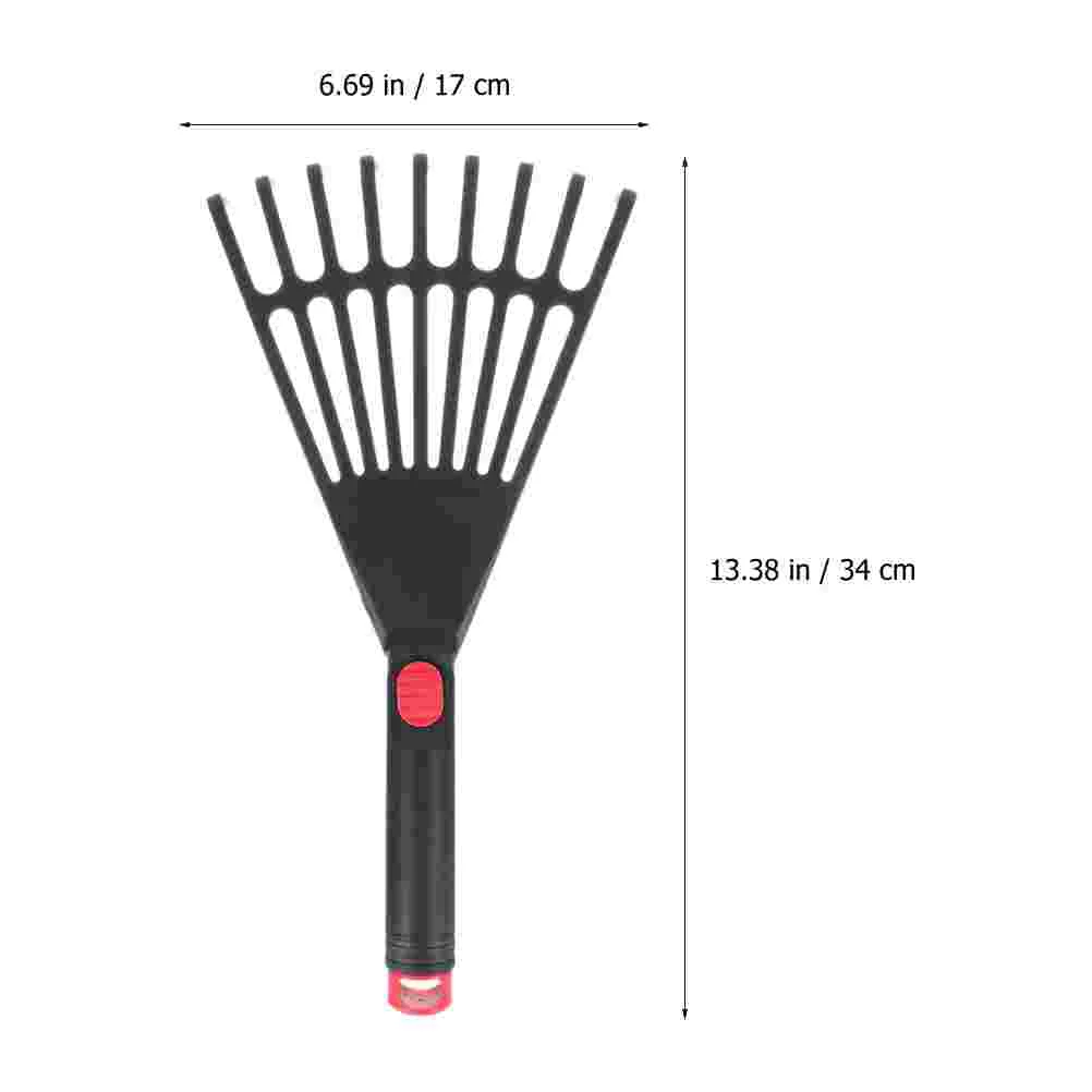 Dethatching Cultivator Garden Rake Grabber Plants Plastic Small Gardening Grass Artificial