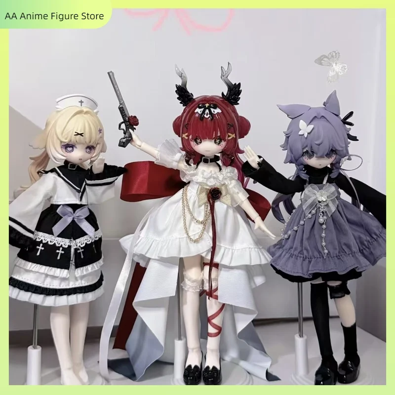 

In Stock Meki Mystery Box Last Blessing Series 1/8 Scale Bjd Posable Action Figure Collectible Doll Toy Desk Decor Gift