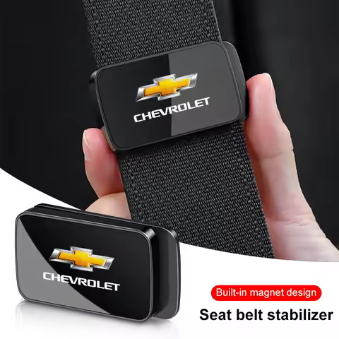 1/2Pc Adjustable Auto Seat Belt Holder Stabilizer Fastener Clip Limiter For Chevrolet Cruze Sail Onix Corsa Aveo Sonic Spark S10