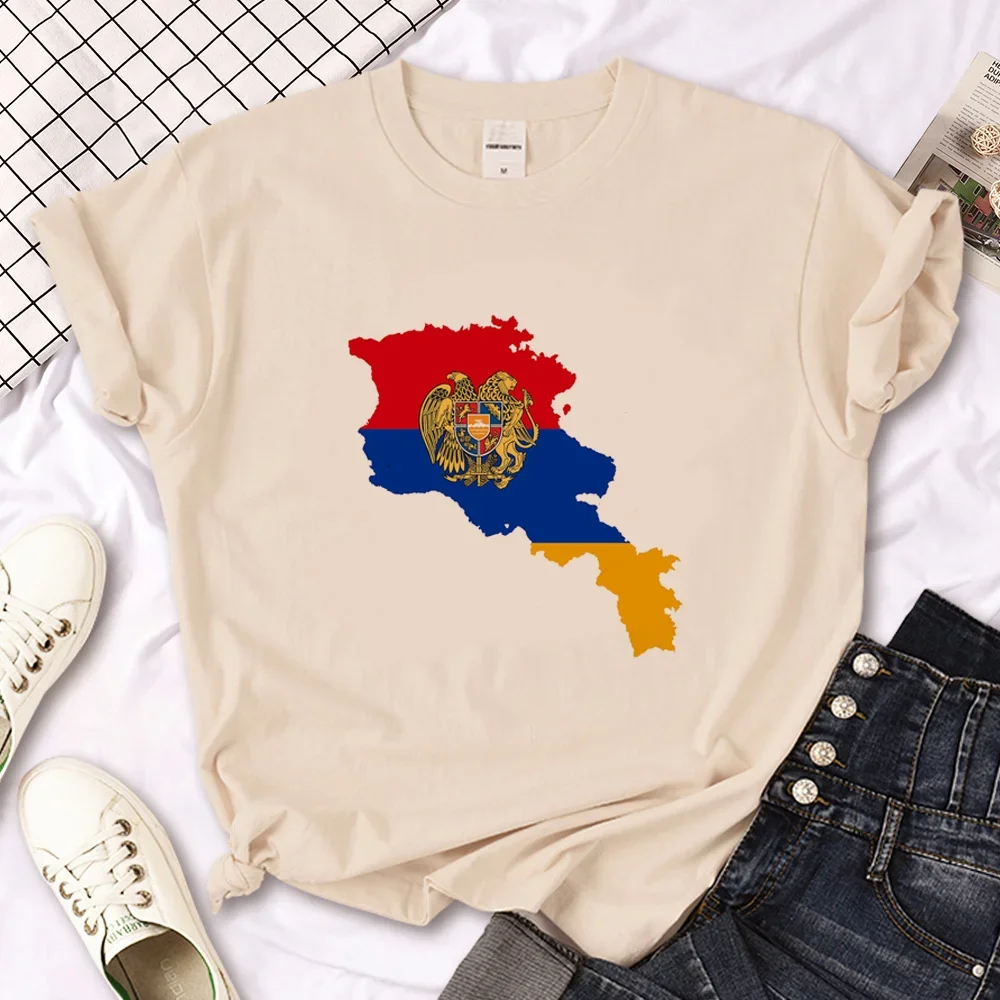 Women Funny T Shirt Armenia Tee Female Comic Clothing Women Graphic Tee Female Graphic Clothes Oversized Harajuku Clothing