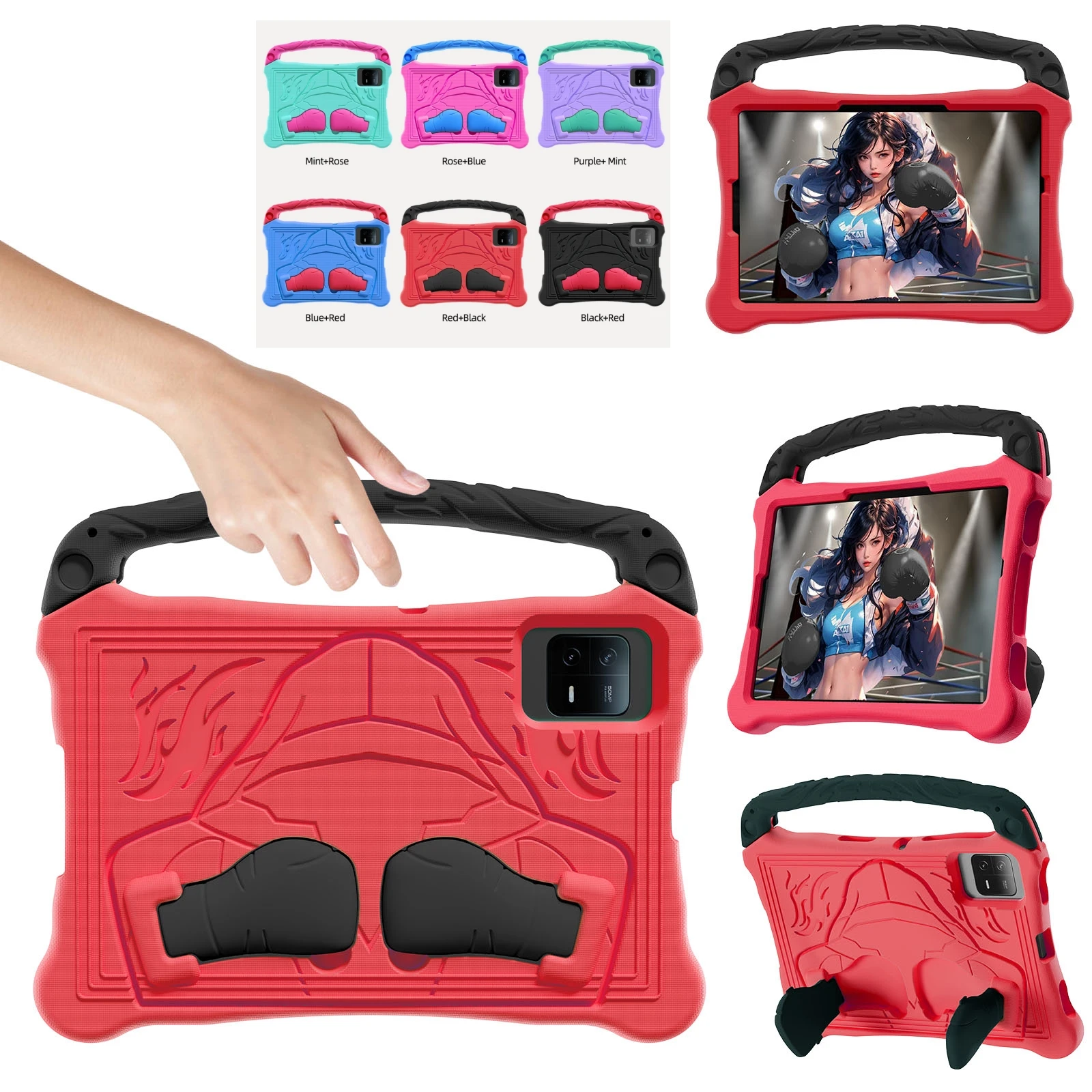 Kids EVA Stand Case for Xiaomi Pad 5 6 11 Inch Pad 6 5 Pro Redmi Pad 2 SE 11