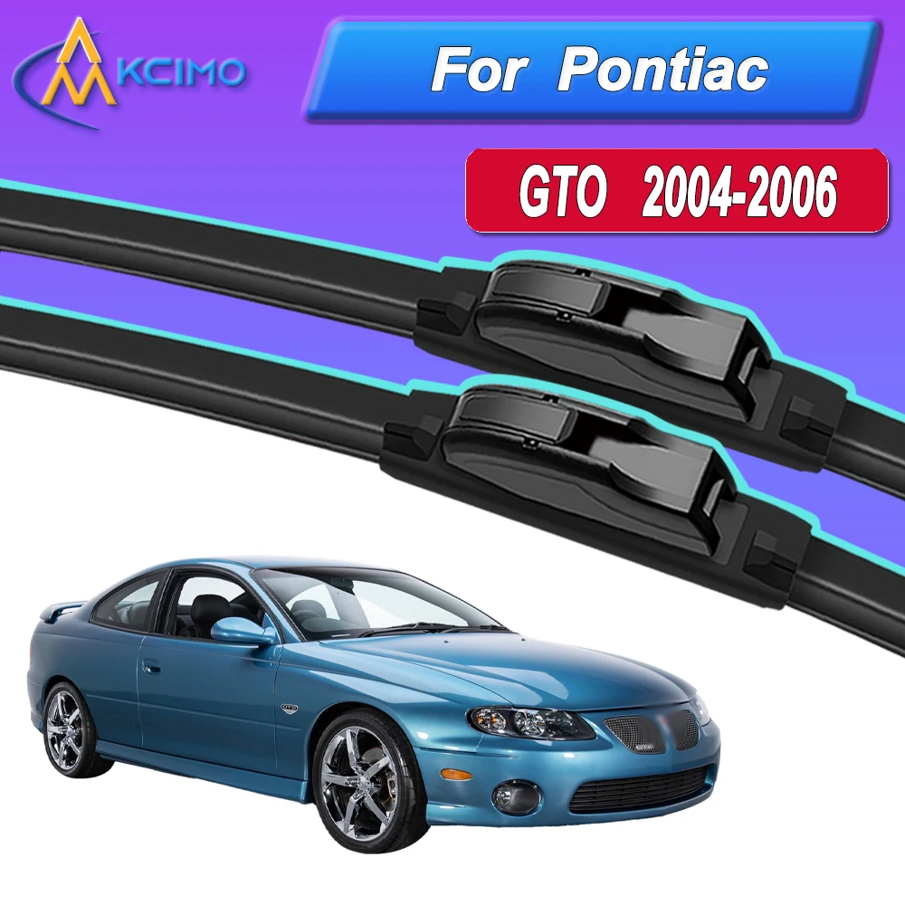 

Silicone Car Wiper Blades for Pontiac GTO 2004-2006 - All Weather Silent Wiper Blades, Quick Release Clip