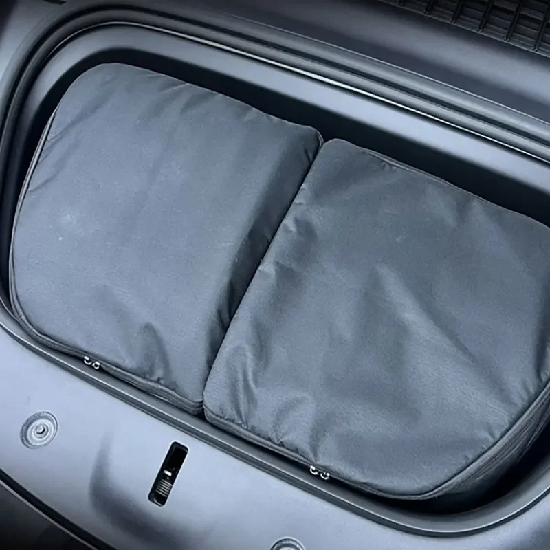 

For Tesla Model Y 2020-2024 Luggage Bags Front Trunk Organizer Car Storage Bag Oxford Cloth Waterproof Auto Accessories