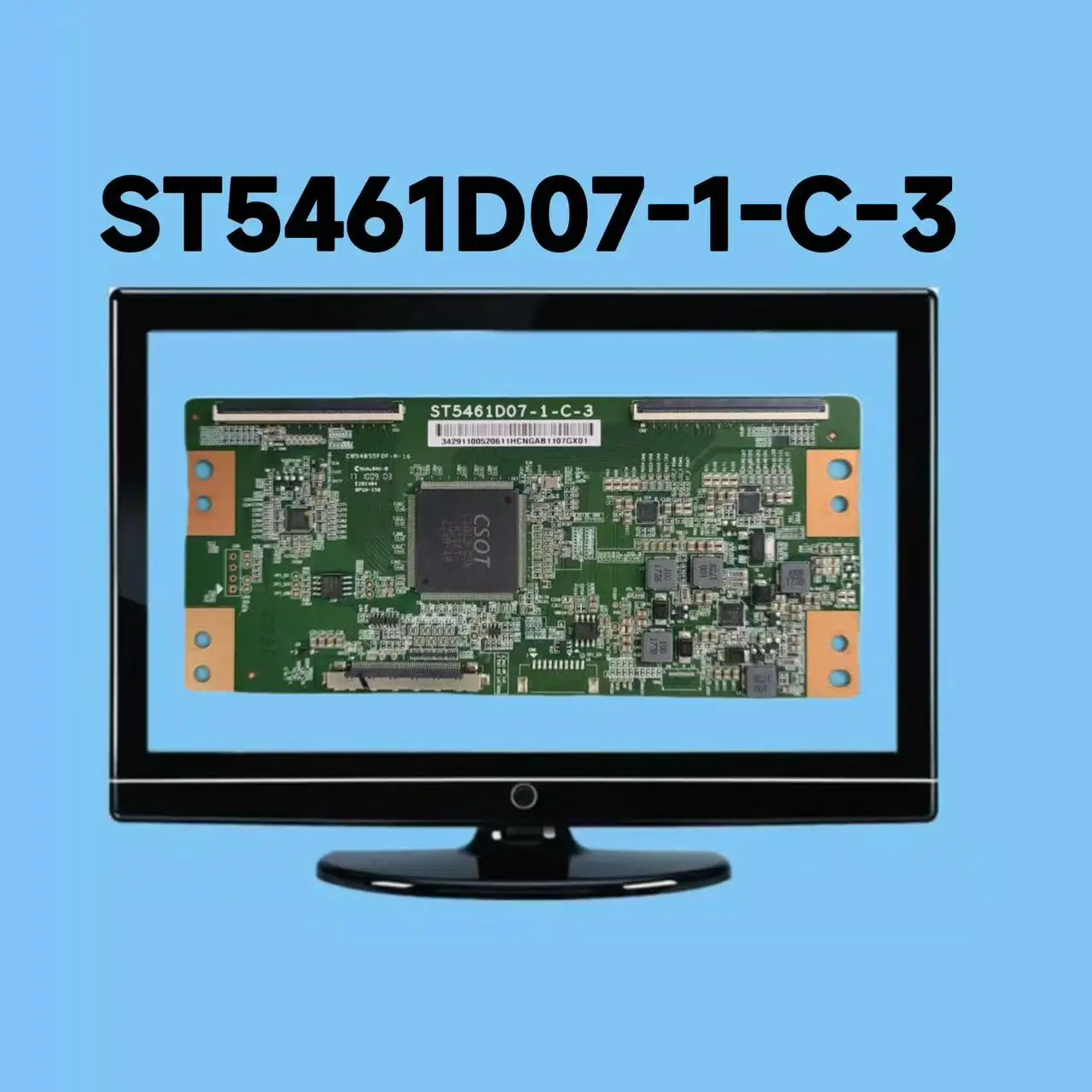 Placa de ST5461D07-1-C-3 T-CON para TCL D55A630U Hisense LED55E5U 55K300UD Changhong y otras reparación y reemplazo de televisores de 55 pulgadas