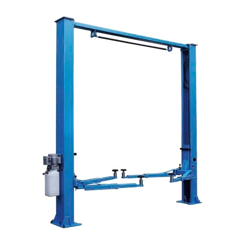Tow Post Clear Floor Lift KES-TPL40 CE Certified Factory Direct Manual Unlock Gantry Hydraulic 2 Post Car Lift Car Hoist