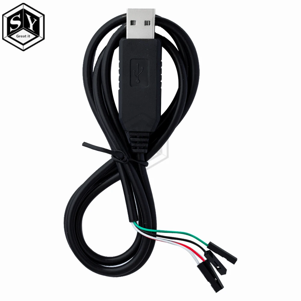 Cable USB a módulo COM, convertidor automático, RS232, TTL, UART, PL2303HX, pl2303, 1 ud.