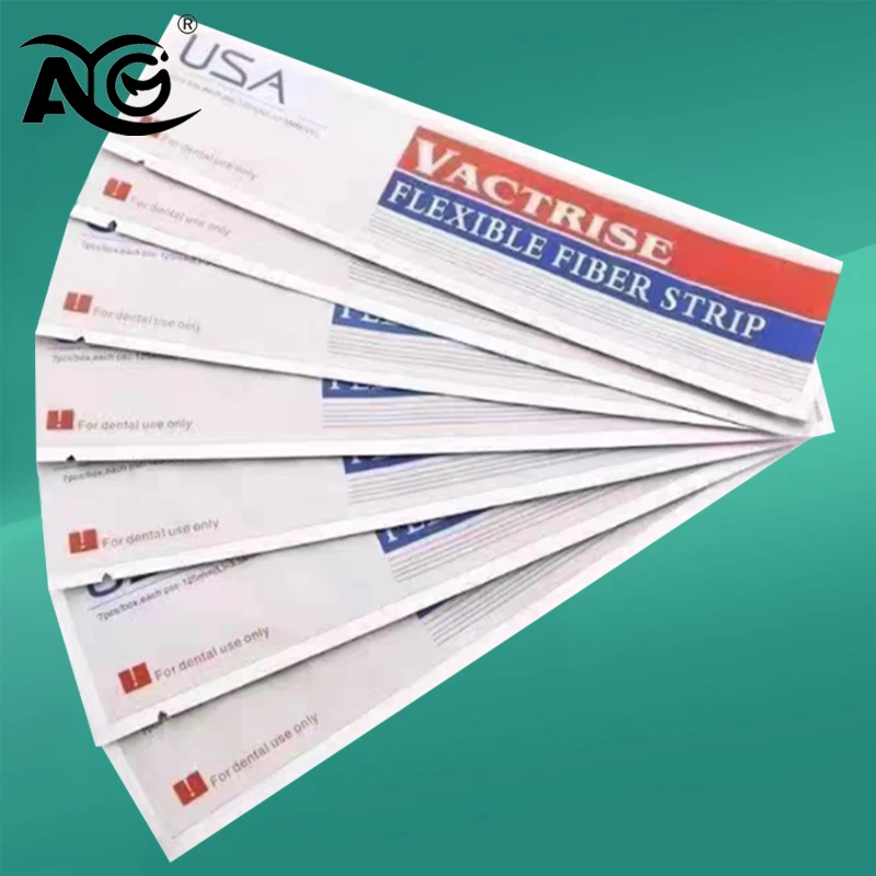 

AG 1pcs Dental Material Flexible Fiber Strip Glass Splint Loose Tooth Fixation Strips Light Cure Bonding Orthodontic Retainers