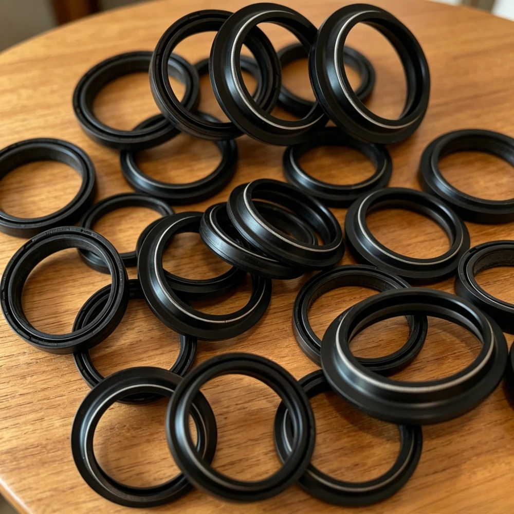 4pc/8pc/16pc 48*57.8*9.5/12 48X57.8X9.5/12 Front Fork Oil Seal Dust Seal For KT/M SMC 690 DUKE 690 ENDURO 690 SMC 950 ADVENTURE