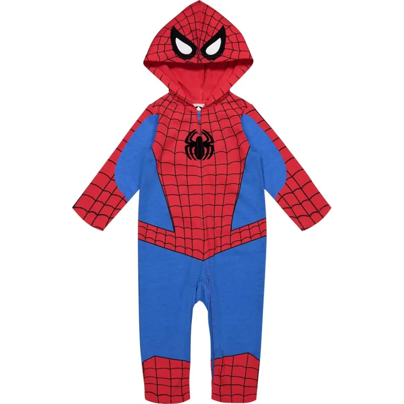 Avengers Zip Up Cosplay Coverall born To Little Kidx;8's,6; - view 6