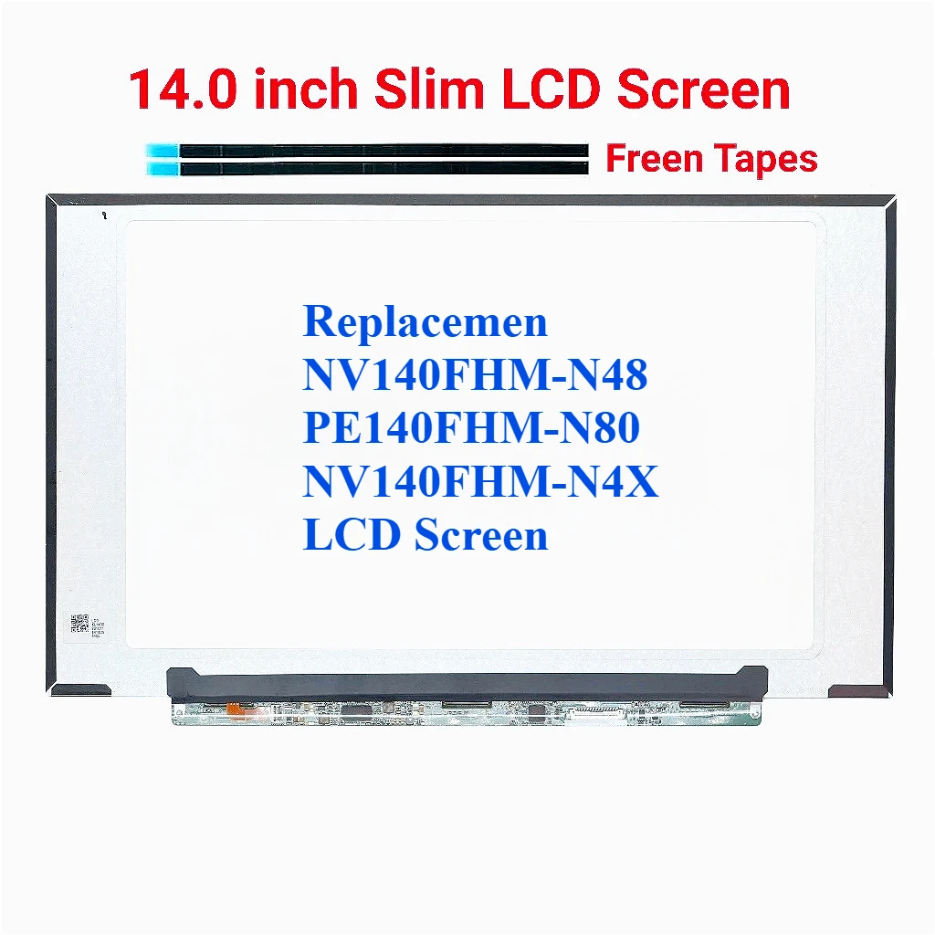 

Для NV140FHM-N48 PE140FHM-N80 NV140FHM-N4X 1920*1080 ЖК-экран ноутбука