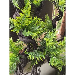 1.75m Artificial Flower Vine Rattan Malleability Artificial Leaf Foam Cnae Artificial Plant For Decorate Bedroom Home