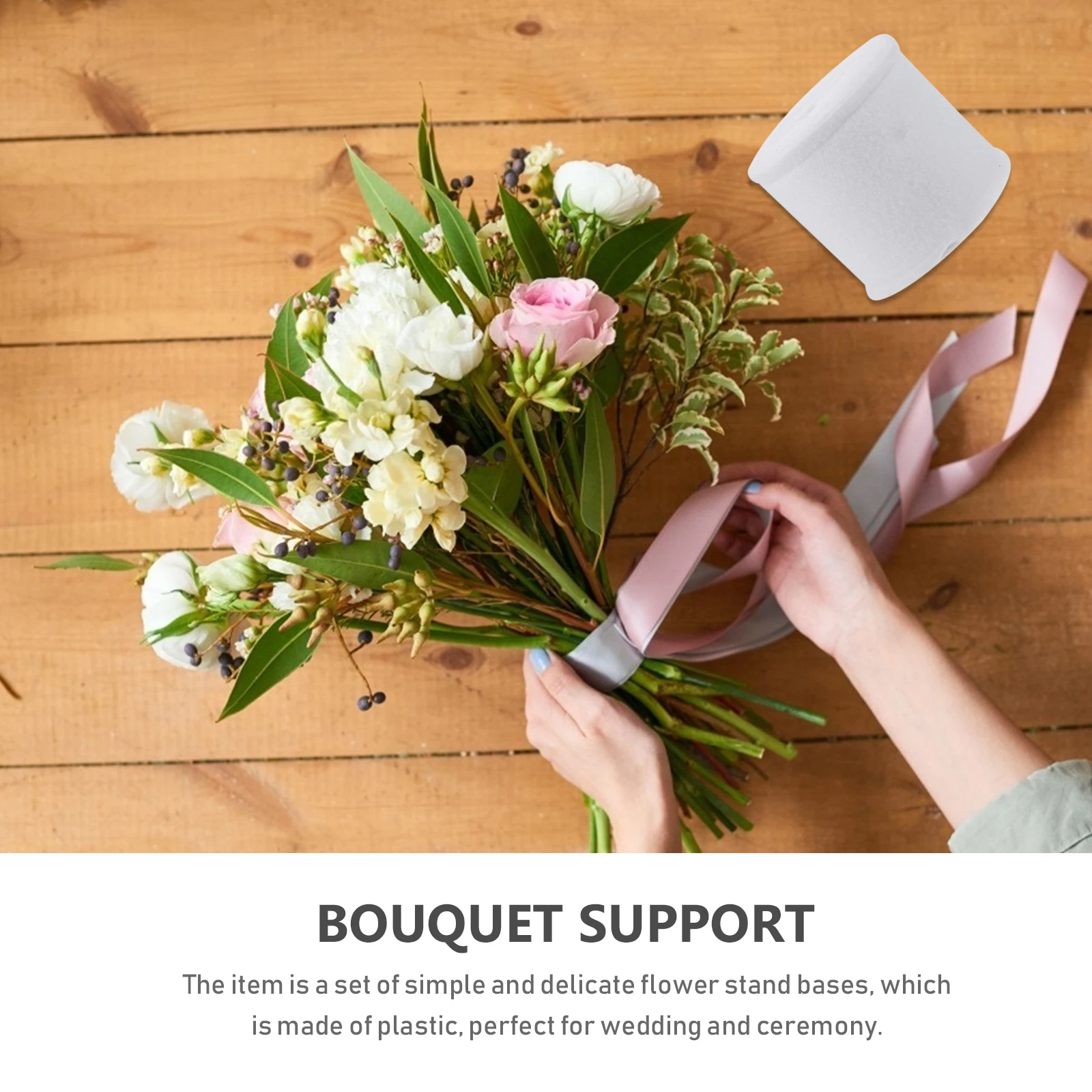 

Cotton Water-retaining Flower Bouquet Craft Kit Retention White Diy Material Package
