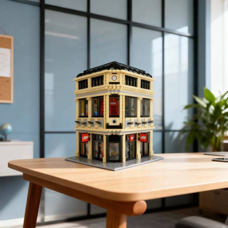 

3366pcs MOC The Store Leicester Square Modular Streetscape Model Building Blocks Creative Gift DIY Display Decor Adult Premium