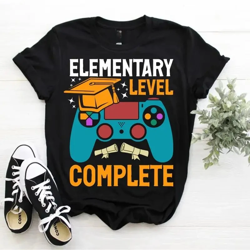 Elementary Funny  Elementary Level Complete T Shirt Women Ropa De Mujer