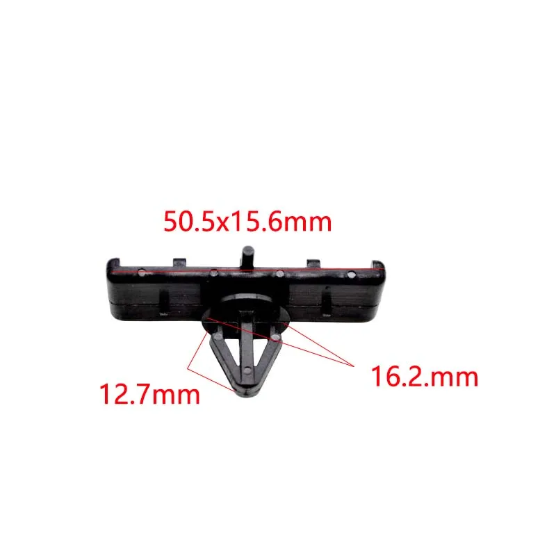 10pcs Car Rocker Panel Ground Effects Molding Clip Retainer F4ZZ6310182A Fit for Ford Mustang 1995-On Black Plastic Fasten Clips