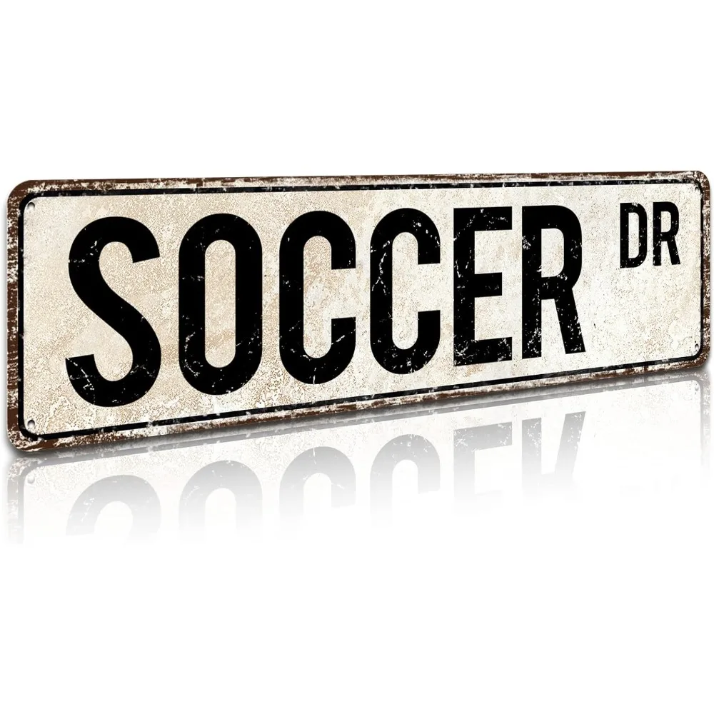Soccer Fan Tin Sign - 4