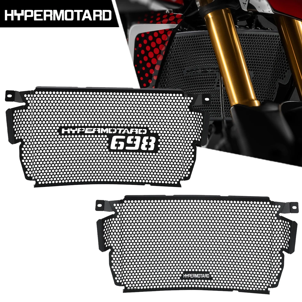 

Hypermotard698 Motorcycle Accessories Radiator Grille Guard Protector Cover For Ducati Hypermotard 698 Mono/RVE 2024 2025 2026