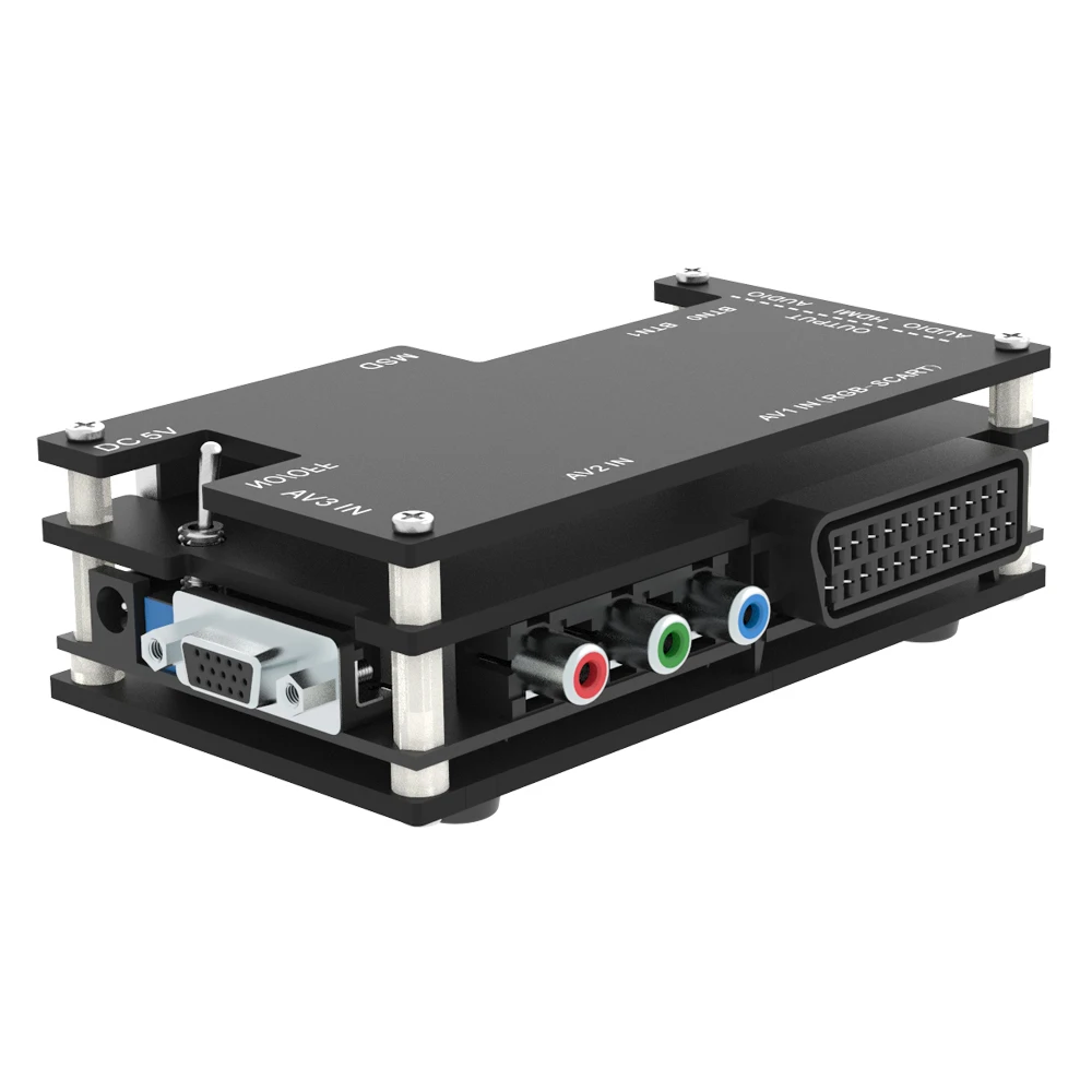 OSSC HDMI-compatible Converter Kit for Retro Game Consoles PS1 PS2 Xbox Sega Atari Nintendo