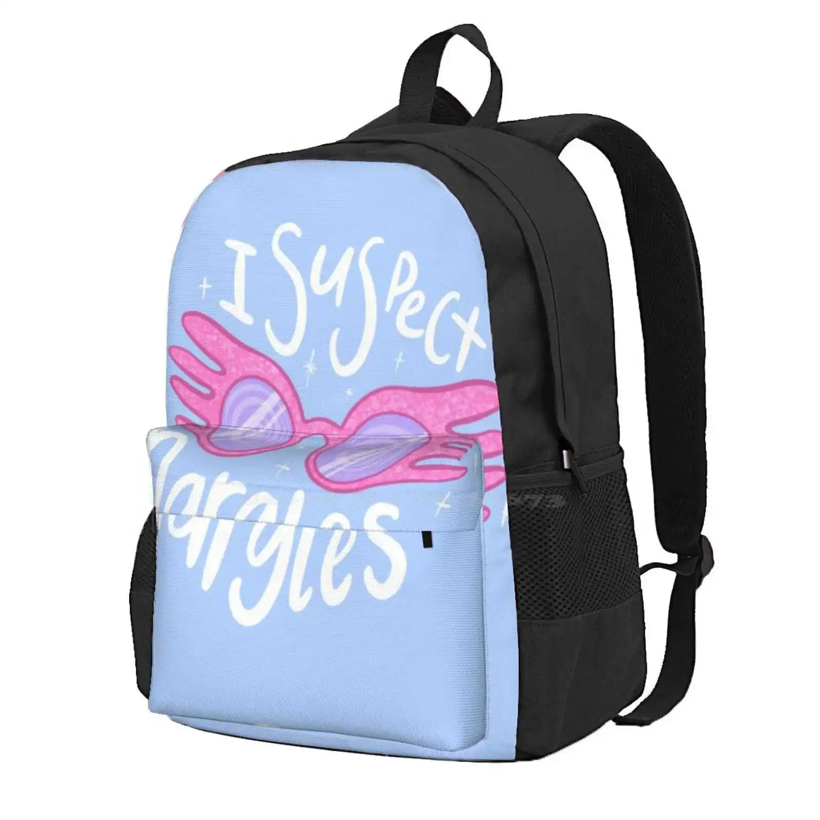 I Suspect Nargles - Luna Lovegood Hot Sale Schoolbag Backpack Fashion Bags Luna Lovegood I Suspect Nargles Pottermore Jk