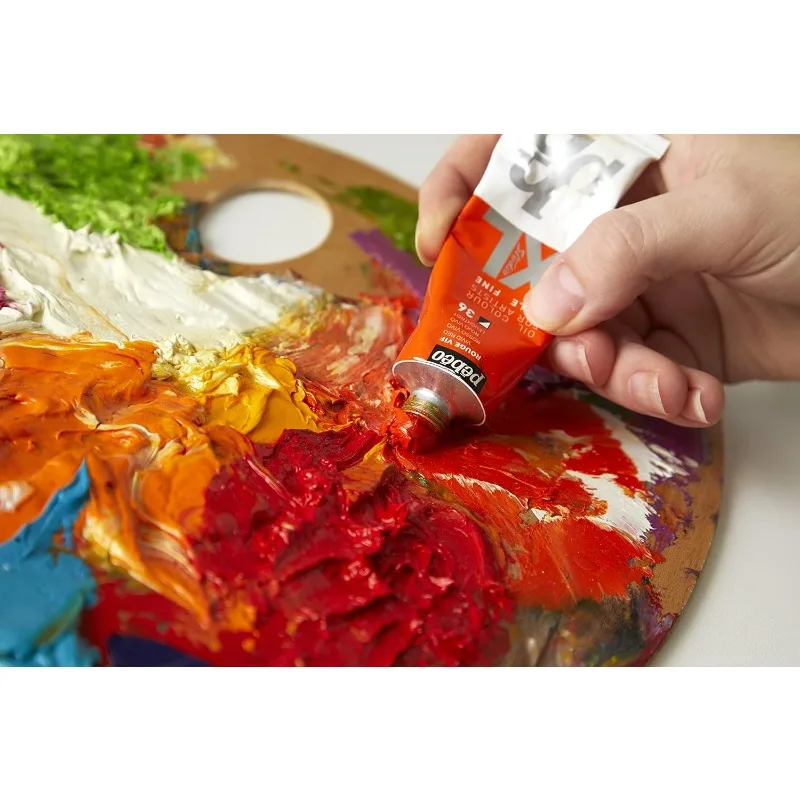 200ml Tube Pebeo Fine XL Oil INTENSIVE OIL COLOUR Bright and Permanent Finish Fade Resistant,Fast-Drying Painting On Paper Wood