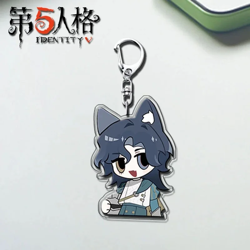 Nowy piąty akrylowy brelok do kluczy z motywem rycerza, uroczy dodatek do plecaka studenckiego, prezent.