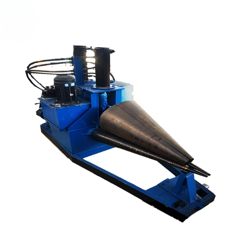 Hydraulic Cone Rolling Machine Metal Three Roller Cone Bending and Forming Machine Automatic Round Steel Rolling Machine