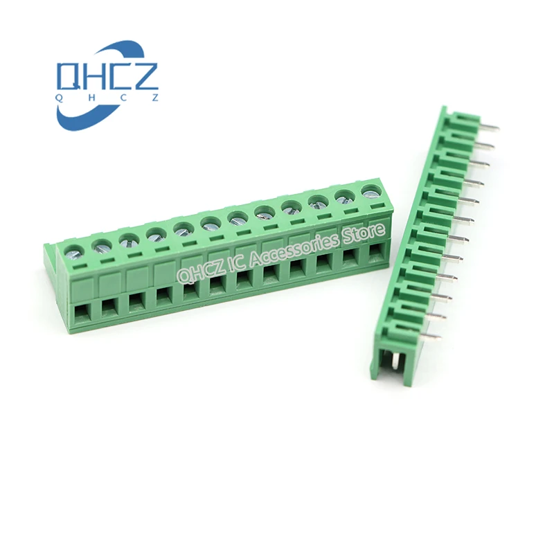 100set/lot KF/MG2EDG5.08-2P/3P/4P/5P/6P/7P/8P/9P-12P straight/angled/pluggable connector set