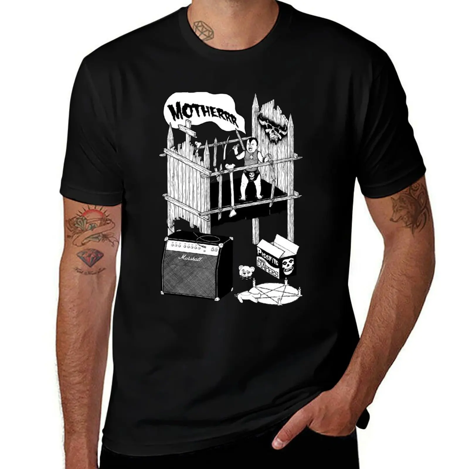 Hold Me Closer Tiny Danzig T-Shirt Casual Basic Street Style T-Shirt