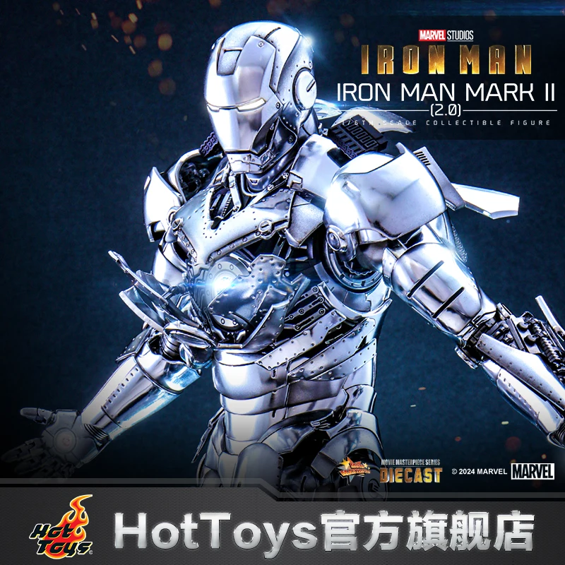 

Hot Toys Ht Iron Man Mark 2 (2.0) Iron Man Anime Figure Mms733d59yd 1:6 Alloy Treasure Doll Pre-sale